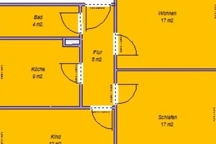Wohnung Treuenbrietzen - 3 Zimmer, 67 m&sup2;, 619&euro; | Angebot:24878161