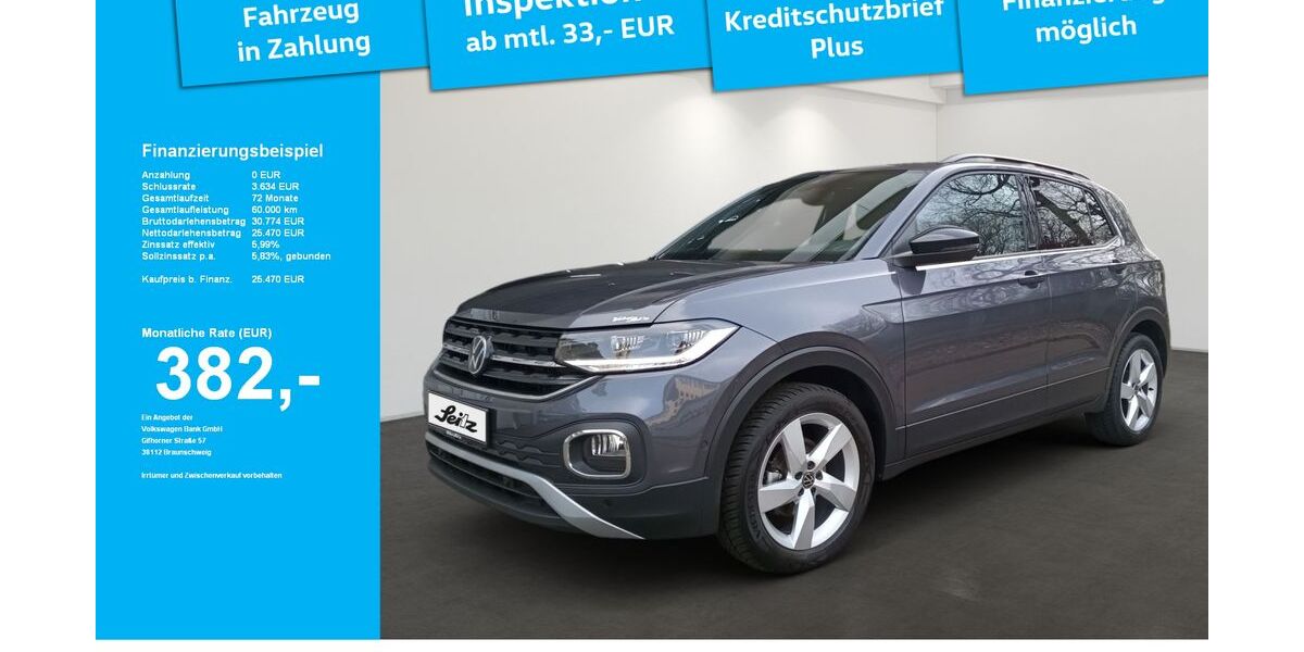 VW T-Cross 25.000 km 23.470 &euro; Lindenberg 88161