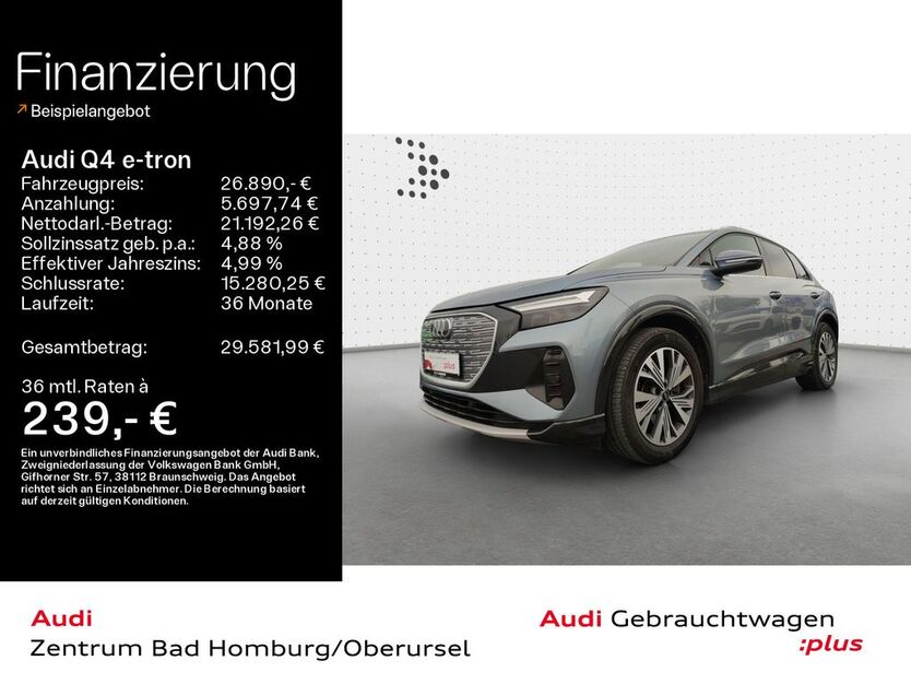 Audi Q4 e-tron 95.811 km 26.890 € Oberursel 61440