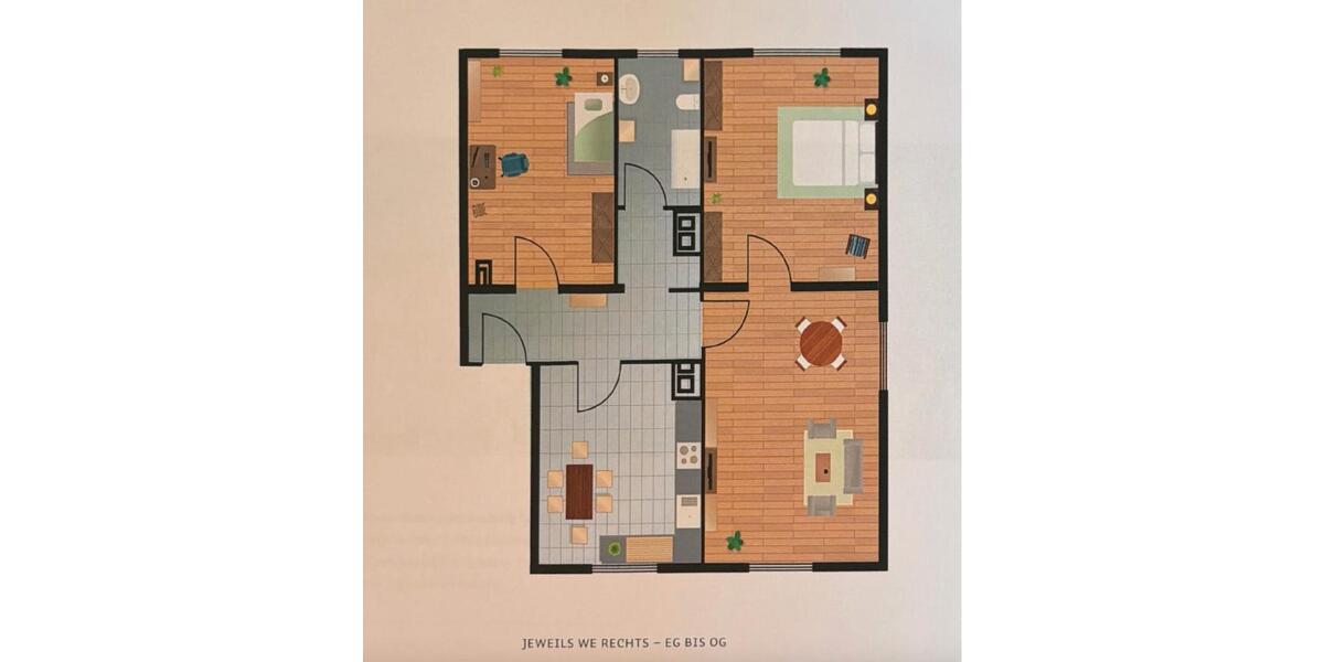 Erdgeschoßwohnung Kaiserslautern Engelshof - 3 Zimmer, 75 m&sup2;, 149.000&euro; | Angebot:27030674