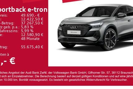 Audi Q4 e-tron 3.500 km 49.690 &euro; Gersthofen 86368