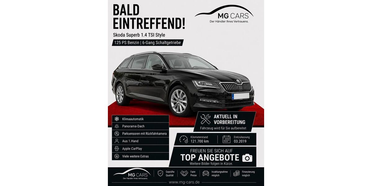 Skoda Superb 121.700 km 16.950 &euro; Mannheim 68309