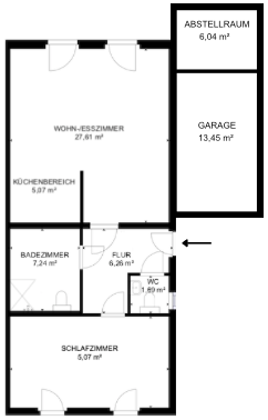 Bungalow Hellenthal Blumenthal - 2 Zimmer, 69 m&sup2;, 249.000&euro; | Angebot:26127554