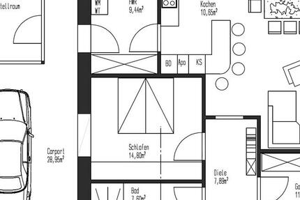 Wohnung Barßel - 3 Zimmer, 93 m&sup2;, 1.020&euro; | Angebot:26039709