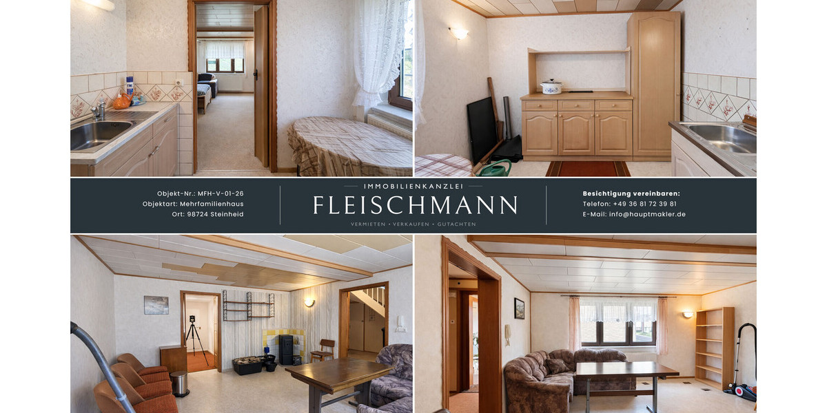 Gepflegtes Haus im Ortskern von Neuhaus am Rennweg mit flexibler Nutzung - Zweifamilienhaus Neuhaus am Rennweg | Angebot:26442566