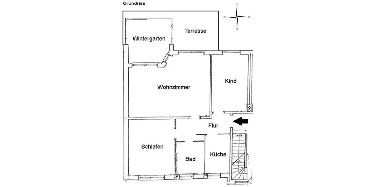Terrassenwohnung Wolfenbüttel - 3 Zimmer, 100 m&sup2;, 245.000&euro; | Angebot:27078098