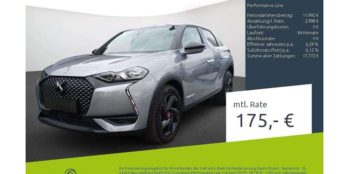 DS Automobiles DS 3 Crossback 53.992 km 14.990 &euro; Ahaus 48683