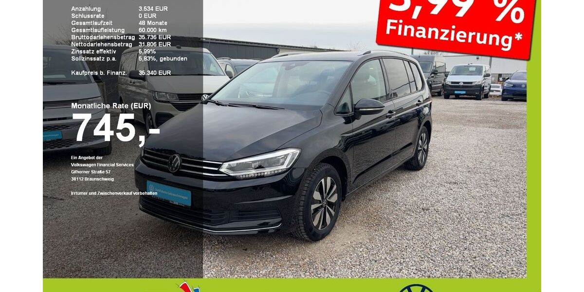 VW Touran 2.100 km 34.680 &euro; Mainburg 84048