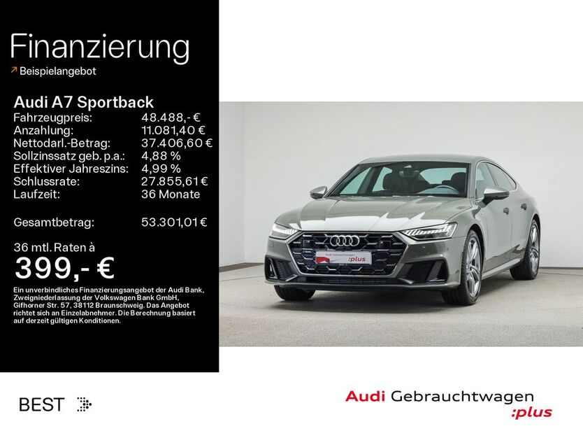 Audi A7 22.700 km 48.488 € Mühlheim 63165