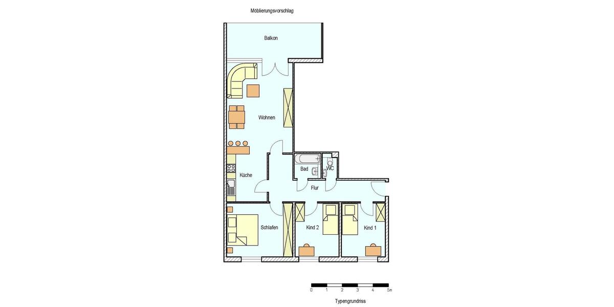 Etagenwohnung Lehrte - 4 Zimmer, 91 m&sup2;, 800&euro; | Angebot:25590082