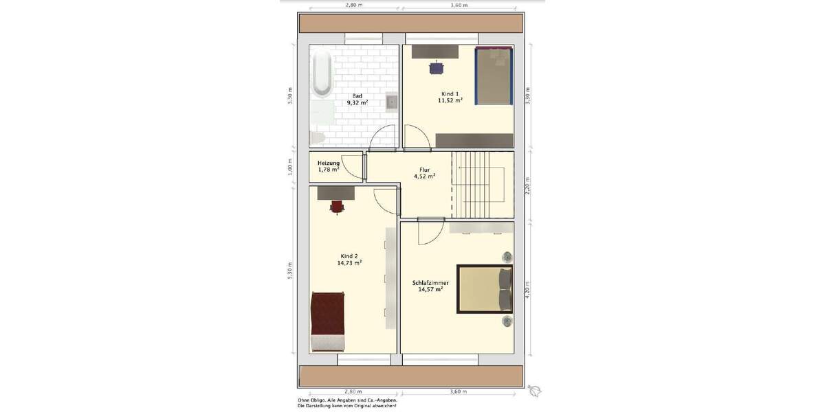 Reihenmittelhaus Wilhelmshaven-Heppens Heppens - 4 Zimmer, 109 m&sup2;, 219.000&euro; | Angebot:25741248