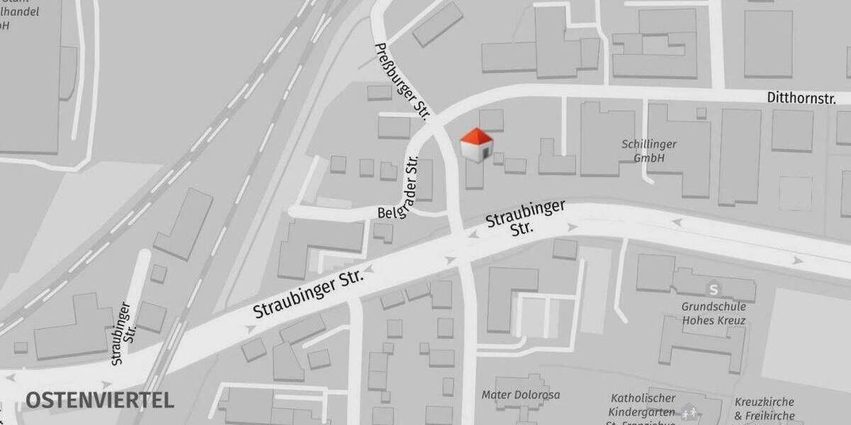 Etagenwohnung Regensburg Ostenviertel - 3 Zimmer, 92 m&sup2;, 519.000&euro; | Angebot:25524576