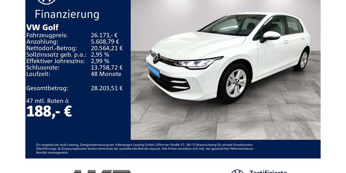 VW Golf 9.999 km 25.660 € Borna 04552