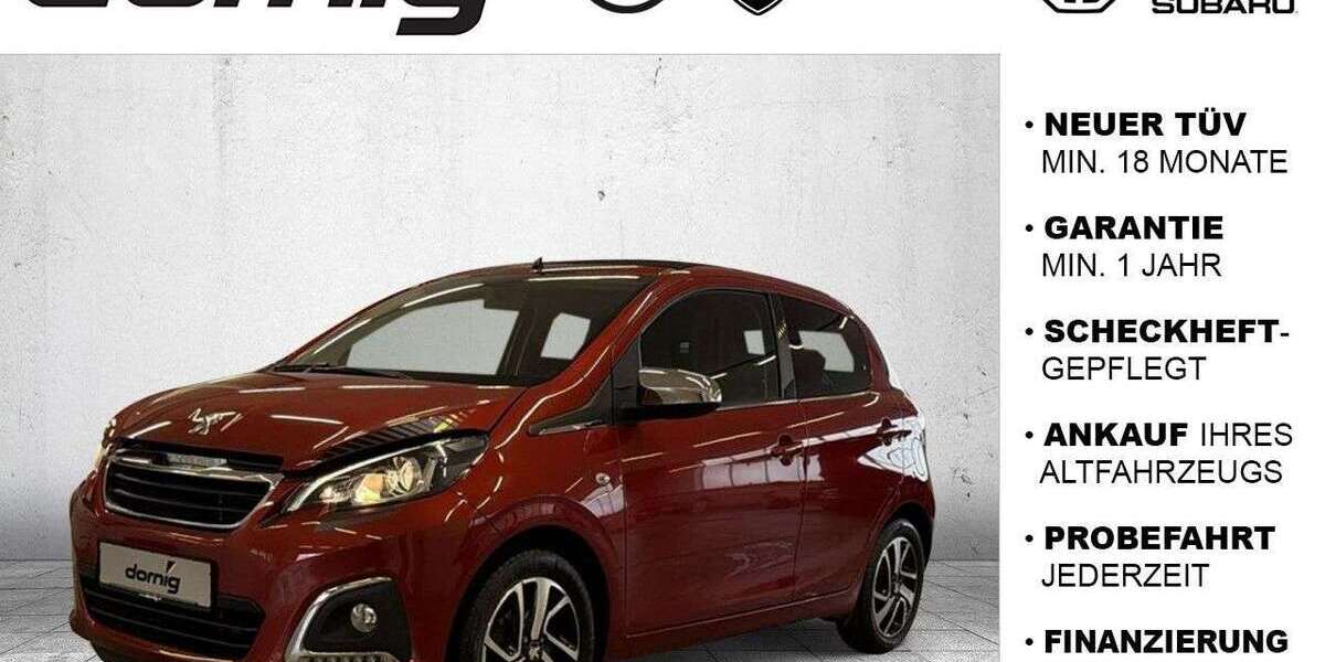 Peugeot 108 19.740 km 11.290 &euro; Hof 95030
