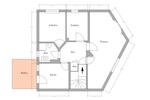 Dachgeschoßwohnung Minden Bärenkämpen - 3 Zimmer, 86 m&sup2;, 219.000&euro; | Angebot:27440851