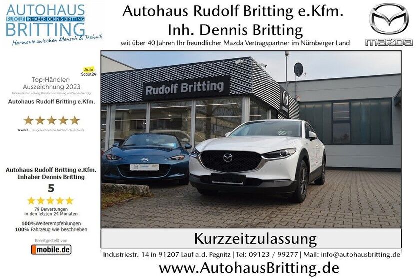 Mazda CX-30 5.000 km 29.390 € Lauf 91207