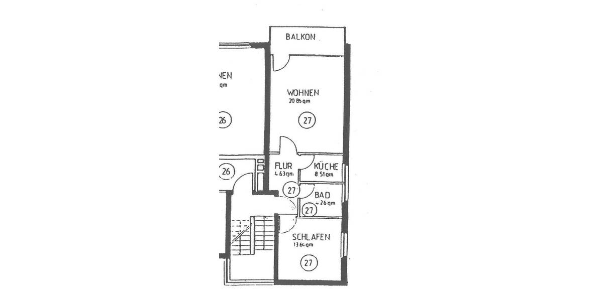 Etagenwohnung Nordstemmen Mahlerten - 4 Zimmer, 130 m&sup2;, 1.150&euro; | Angebot:26695267