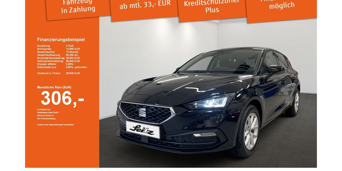 Seat Leon 8.835 km 27.680 &euro; Kempten 87437