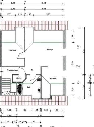 Etagenwohnung Gudensberg - 2 Zimmer, 57 m&sup2;, 98.000&euro; | Angebot:23947523