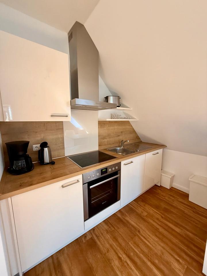möblierte Wohnung mit Balkon in Burg 23769, ab 10. Oktober 2025