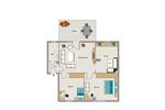 Erdgeschoßwohnung Marl - 3.5 Zimmer, 56 m&sup2;, 510&euro; | Angebot:26568663
