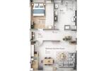Etagenwohnung Gunzenhausen - 2 Zimmer, 77 m&sup2;, 1.150&euro; | Angebot:25655650