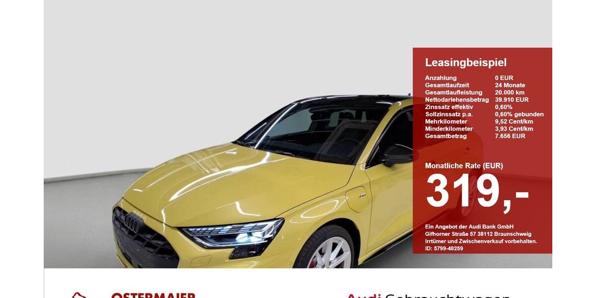 Audi A3 8.928 km 39.910 &euro; Mühldorf am Inn 84453