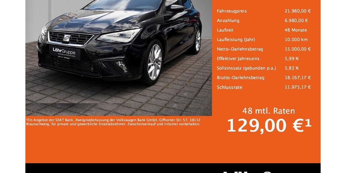 Seat Ibiza 16.447 km 21.980 &euro; Neuwied 56564