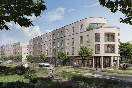 NEUBAU ERSTBEZUG-Charmante 3 Zi Whg-mit Gäste WC und Balkon-Wohnen auf höchstem Niveau 3 zimmer