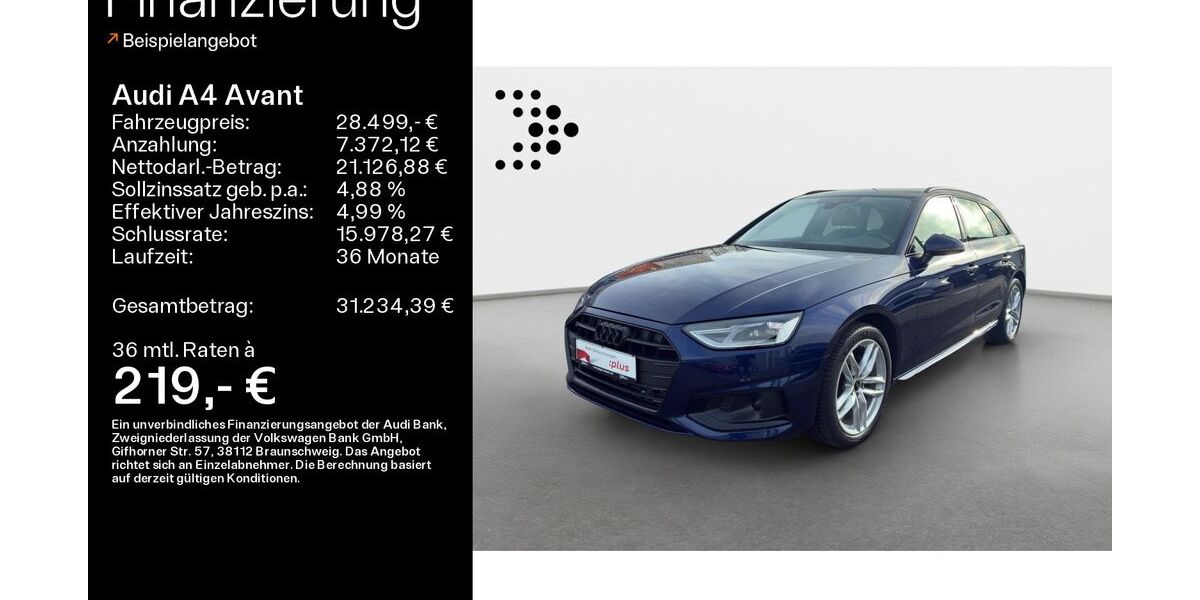 Audi A4 65.358 km 27.999 &euro; Linsengericht 63589