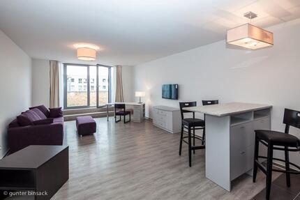 Vollmöblierte Wohnung mit Terrasse ab sofort zu vermieten 1 zimmer