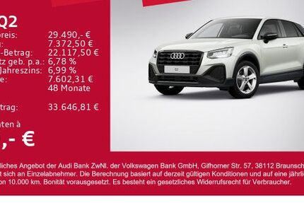 Audi Q2 6.000 km 29.490 &euro; Gersthofen 86368