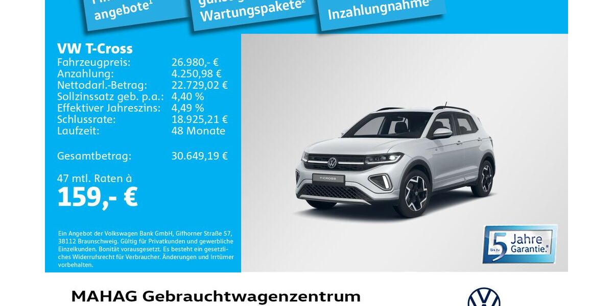 VW T-Cross 4.392 km 26.980 &euro; München 80935