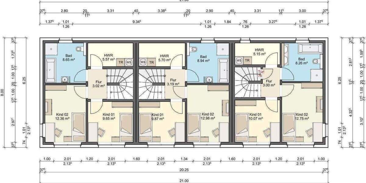 Reihenendhaus Hamburg Bergstedt - 5 Zimmer, 126 m&sup2;, 669.000&euro; | Angebot:25278794