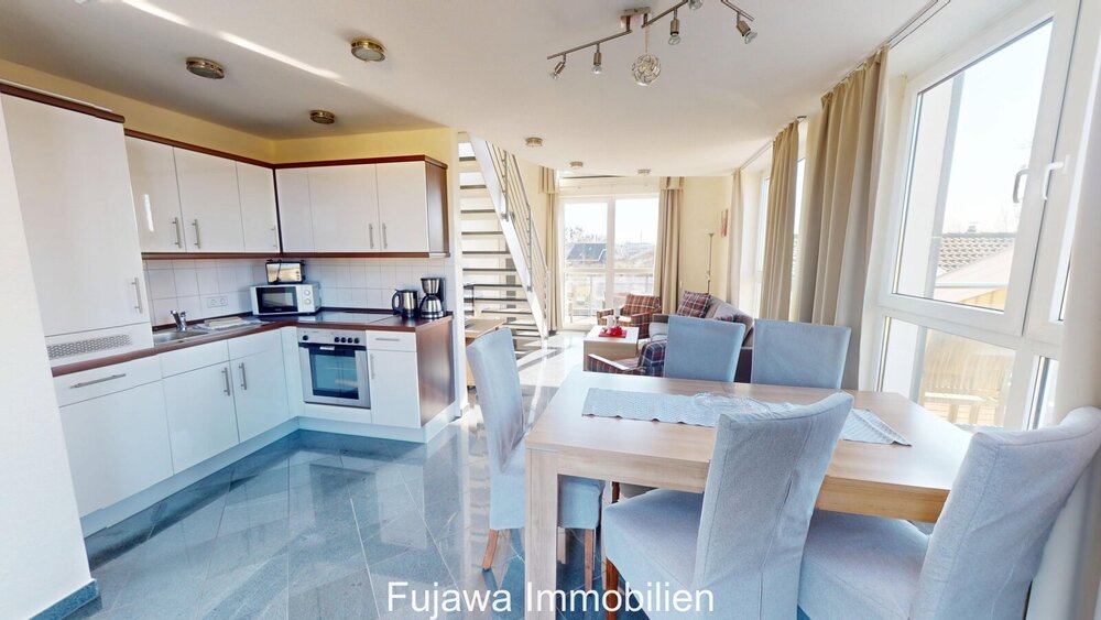 Maisonette Wohnung Appartement im Müritzturm mit Seeblick - Maisonettenwohnung Rechlin Rechlin-Nord | Angebot:26478793