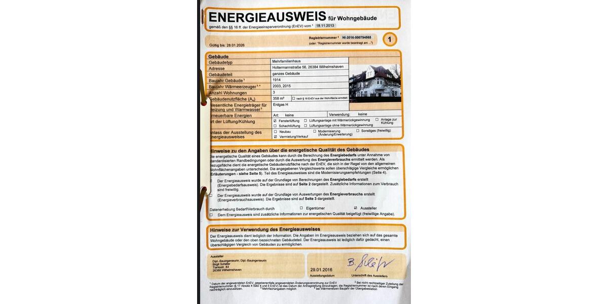 Erdgeschoßwohnung Wilhelmshaven Heppens - 4.5 Zimmer, 110 m&sup2;, 289.000&euro; | Angebot:26266626