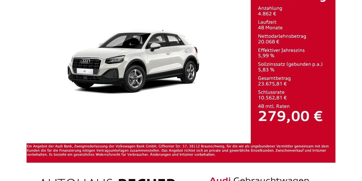 Audi Q2 40.929 km 24.930 &euro; Wesel 46485