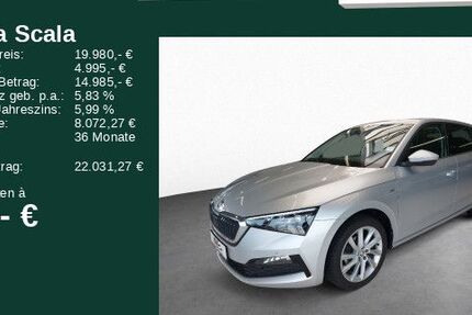 Skoda Scala 37.100 km 19.980 &euro; Rödermark 63322