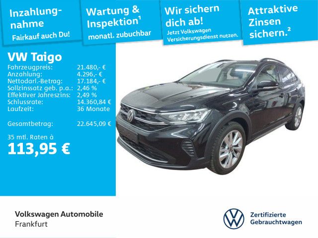 VW Taigo 7.966 km 21.480 &euro; Frankfurt 60326