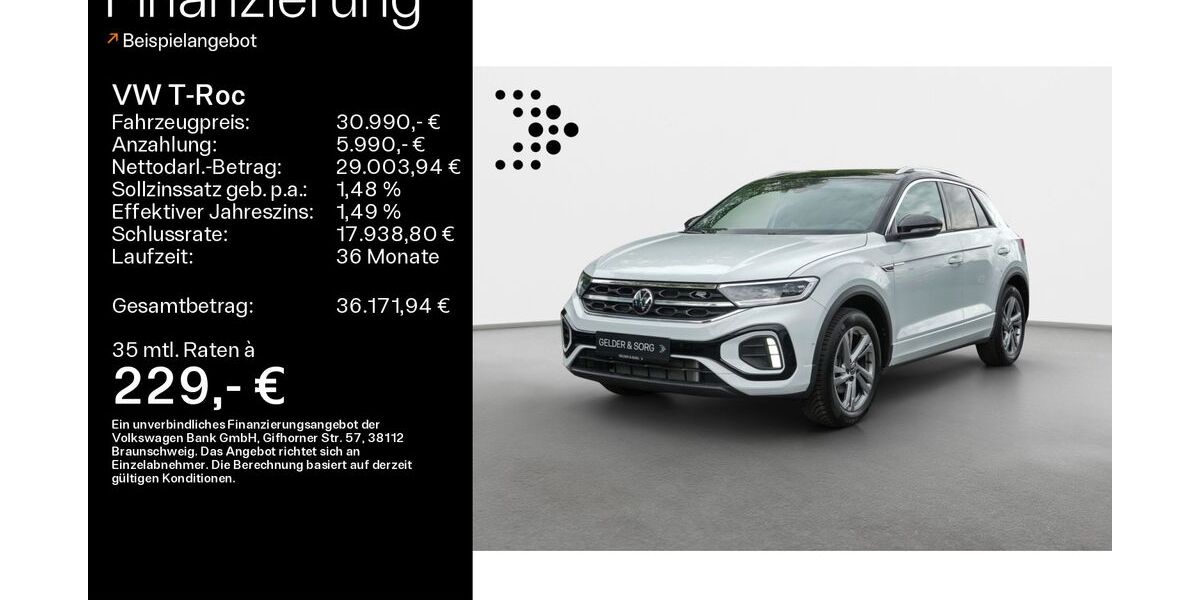 VW T-Roc 8.750 km 30.490 &euro; Haßfurt 97437
