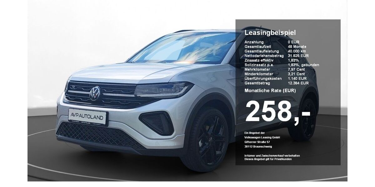 VW T-Cross 1.975 km 28.870 &euro; Deggendorf 94469