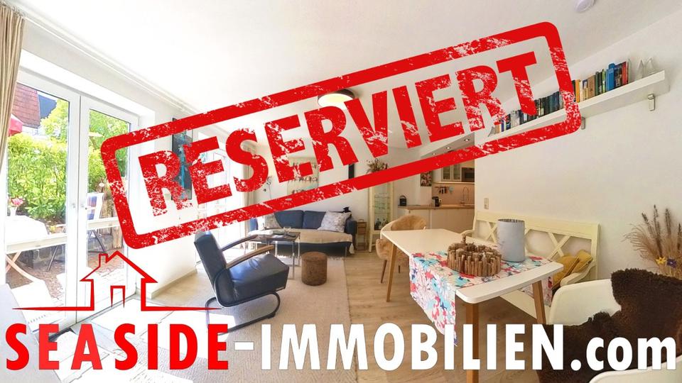 Reserviert: Kühlungsborn: Charmante 3-Zimmer-Wohnung mit Sonnenterrasse in zentraler Lage 3 zimmer