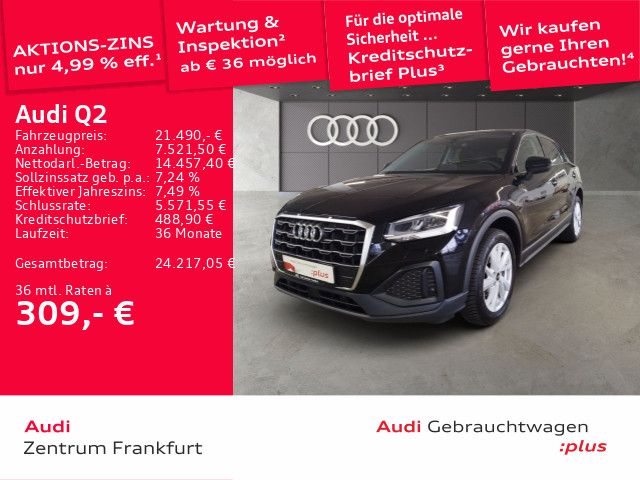 Audi Q2 51.654 km 21.490 &euro; Frankfurt am Main 60314