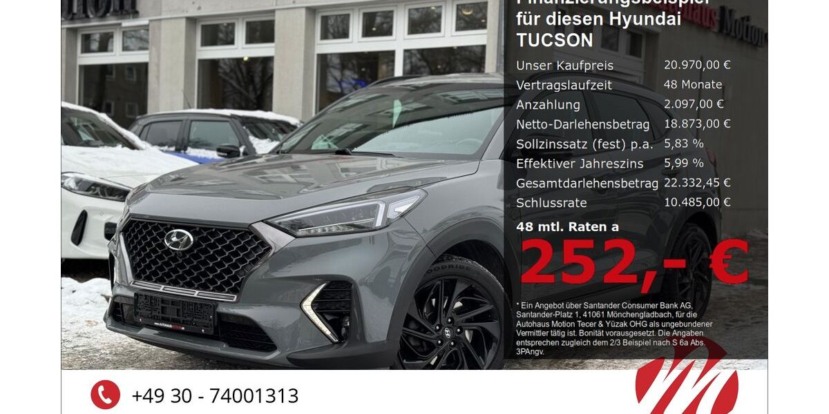 Hyundai TUCSON 72.000 km 20.970 &euro; Berlin 12305
