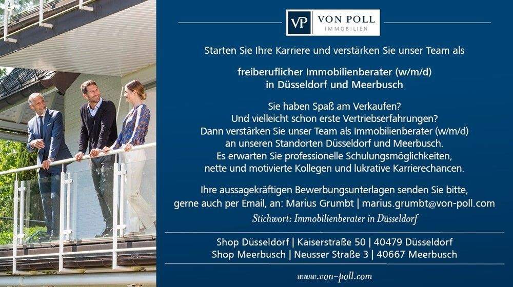 Gewerbeobjekt Düsseldorf Flingern Süd - 1 Zimmer, 20 m&sup2;, 99.000&euro; | Angebot:25687762
