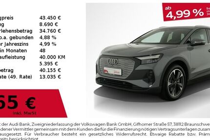 Audi Q4 e-tron 7.494 km 43.450 € Nürnberg 90441