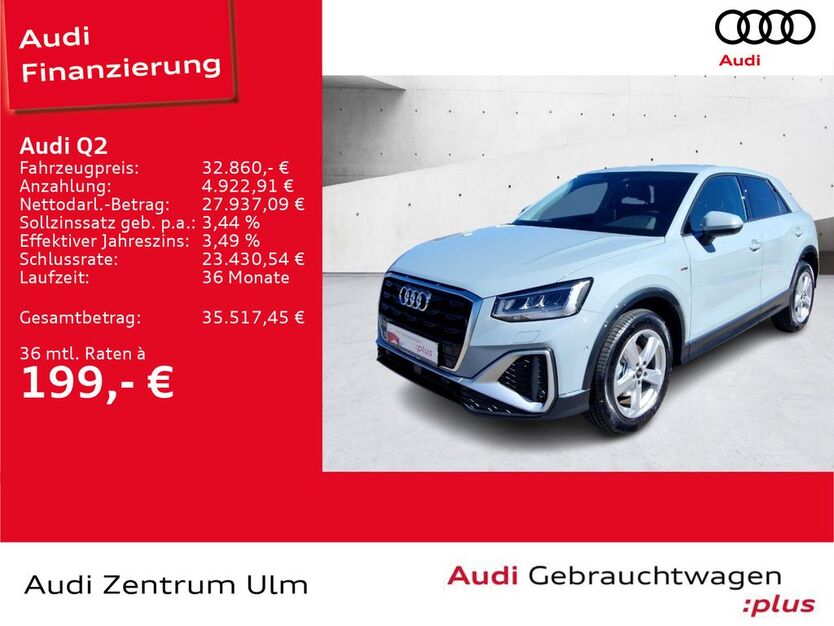 Audi Q2 7.566 km 32.860 € Ulm 89073