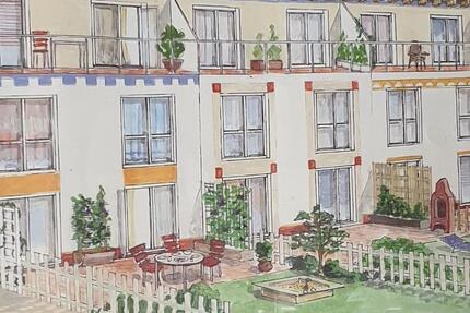 ZUR MIETE: Gepflegtes Reihenmittelhaus mit 4,5 Zimmern-Zirndorf 4.5 zimmer