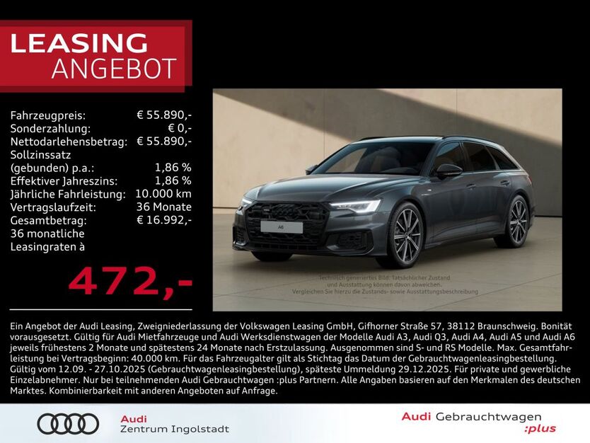 Audi A6 27.133 km 55.890 € Ingolstadt 85057