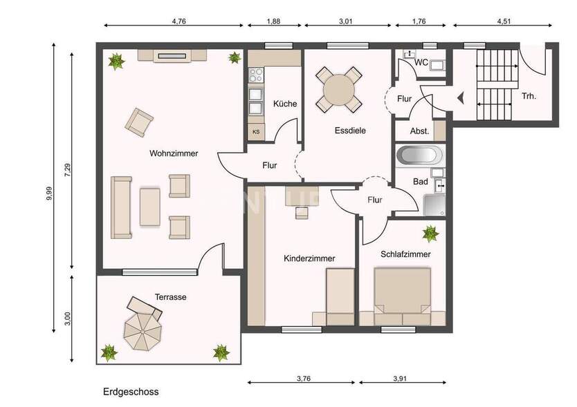 Investieren oder selbst genießen 4 zimmer